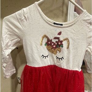 Zunie Girls 6x Holiday Dress Preowned